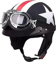 iplusmile Motorcycle Helmets Visor for Men Women Open Face Bike Helmets High Strength Comfortable Stylish Adult Safety Equipment