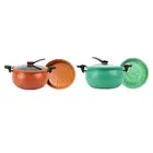 Micro Pressure Cooker Multipurpose Cookware for Frying Pasta Noodle Cereals