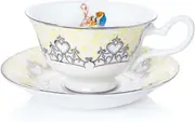 English Ladies Beauty & The Beast - Belle - Wedding Cup And Saucer