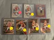 2023 Panini Select KC Chiefs Trading Card Lot Travis Kelce & Rashee Rice