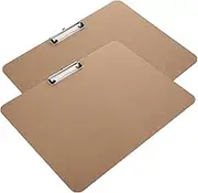 Generic 2pcs Art Clipboard with Storage Drawing Sketching Board for Outdoor Fieldwork Smooth Finish Firm Grip for Artists and Students