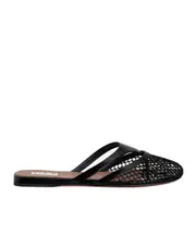 Alaïa Infradito Flat Mules 36,37,38,39,40,41 black