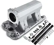 A-Premium Engine Aluminum EFI (90MM) Multi-Port Intake Manifold Compatible with Chevy V8 305 350 400 Small Block - Chevy, GMC, Buick, Oldsmobile, Checker, Pontiac & More - 1955-1986 - [1500-6500 RPM]