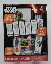 DIS-STAR WARS LIGHT UP TRACER ART SET