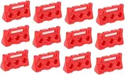 Kisangel Realistic Traffic Barrier Toys Set 12pcs Mini Signs Cones Barricades for Boys and Girls Traffic Safety Education Toy