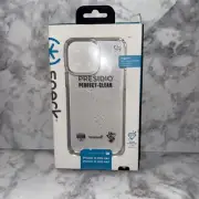 NEW Speck Presidio Perfect-Clear Case for iPhone 13 PRO MAX / 12 PRO MAX in Box