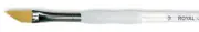 Soft-Grip Golden Taklon Dagger Brush 3/8" Width