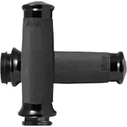 AVON GRIPS 0630-1706 CC-86-ANO-FLY Custom Contour Grips - TBW - Black