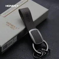 在飛比找Yahoo!奇摩拍賣優惠-MOMO車品 honest百誠品牌高檔鑰匙扣 腰扣 男士穿皮