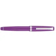 Pilot Falcon Fountain Pen Purple Resin Barrel Blue Ink Cartridge, Fine 15667