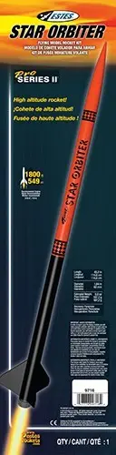 Estes Pro Series II Star Orbiter Intemediate Model Rocket Kit (29mm Engine)