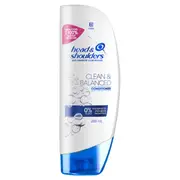 Head & Shoulders Clean & Balanced Anti-Dandruff Conditioner 200ml