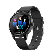 X20 1.3-inch Full Touch Wristband Multi-Sport Mode Heart Rate Sleep Monitor Female Physiological Remind Smart Watch BLACK COLOR