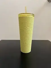 starbucks 24 oz tumbler mellow yellow
