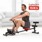 Rowing Machine Rower Resistance Exercise Fitness Gym Home Cardio