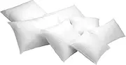 Todocama Pack of 2 Pillows Fillers - Siliconised Hollowfibre Filling - Hypoallergenic 2 Pack (60 x 60 cm)