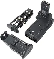 DSTE Multi-Power Vertical Battery Grip Holder Compatible with Canon EOS 7D MARK II Digital SLR Camera as BG-E16