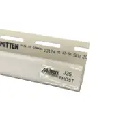 Mitten Vinyl Australia 3.66m Frost J25 Trim Vinyl Cladding - Frost