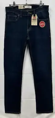 NWT Boys Size 16(28x28) Levi's 510 Skinny-Fit 4-Way Stretch Blue Jeans NEW