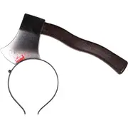 Axe In The Head Horror Headband