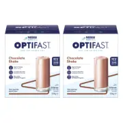 2 x Optifast VLCD Weight Loss Diet Chocolate Flavour Shake Sachet 12x53g = 24Pcs