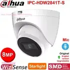 Dahua 8MP Starlight Built-in MIC IR SMD+ PoE WizSense IP Camera IPC-HDW2841T-S