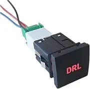 Car LED Fog Light Radar Power On Off Camera Recorder Monitor Switch Button Fit for VW Golf 6 Jetta 5 MK5 Caddy EOS Scirocco(DRL)