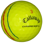 48 Recycled Callaway Chrome Soft X TT Yellow w/ Orlimar Torque Golf Wrench Tool