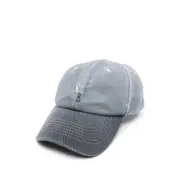 [Ruslan Baginskiy] Ruslan Baginskiy Embroidered Cotton Cap S-M GREY
