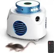 MEKEET 360° Ultrasonic Mouse Repellent, Effective Repel Mice with Ultrasonic Waves - with Ultrasonic & Anti Habituation Effect, Mouse Repeller Plug in Pest Control, Rats Repellent Ultrasonic