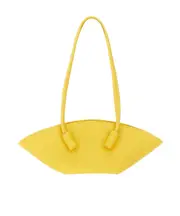 Themoirè Strapped Shoulder Bag One size Yellow