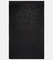 [Gabriela Hearst] Gabriela Hearst Nell cashmere and wool blanket One Size black