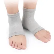 Pair of Gel Foot Heel Moisturizing Socks Open Toe Socks Gel Spa Sock Sleeves