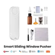 Tuya Zigbee Smart Sliding Window Pusher Automatic Opener Closer Solar Charging A