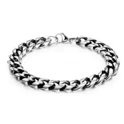 Twisted White Gold Chain White Gold Layered Bracelet