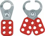 MasterLock 0420 - Lockout Hasp 25mm 6 Hole