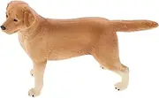 Kisangel Realistic Labrador Dog Figurines Playset Hand Models Educational for Birthdays Easter Celebrations
