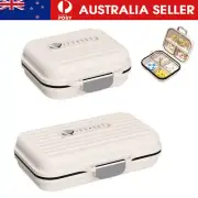 Mini Portable Pill Box 7 Compartments Daily Medicine Pill Organizer