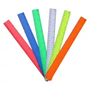 Double Scale Drawing Ruler Math Ruler Measuring Tool, for Student Teacher