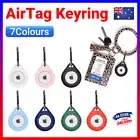 For Apple AirTag Air Tag Silicone Protective Case Cover Location Tracker Keyring