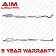 Diesel Particulate Filter DPF Euro 4 Aim Fits Mitsubishi Outlander 2.0 D