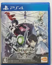 在飛比找Yahoo!奇摩拍賣優惠-PS4 加速世界 VS 刀劍神域 千年的黃昏 日版