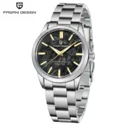 40MM PAGANI DESIGN 1734 Men's Quartz Watch Diver Waterproof Stainless Steel NEW