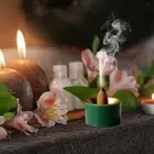 Ceramic Incense Holder Cone Incense Ceramic Incense Burner with Removable Tray