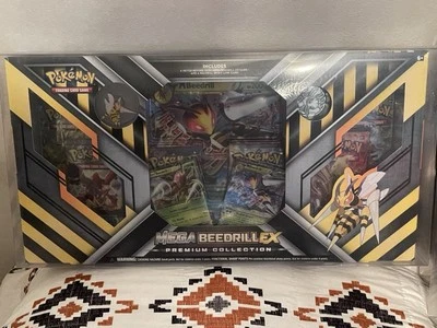 Pokemon TCG Factory Sealed Mega Beedrill EX Premium Collection Box