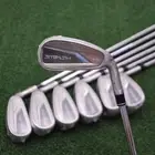 TaylorMade 2023 Stealth HD Iron Set 5-PW+AW KBS MT-85 Steel Stiff - NEW