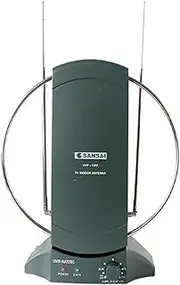 Sansai Amplified Indoor TV Antenna UHF/VHF/HDTV Digital/Analog Reception/Channel