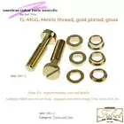 Stop Bar Tail Piece Studs 6 spacers kit metric thread Epiphones Tokai Greco FGN
