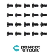 LMNTL M2.5 Black Screws - SHORT (20 Pack) EURORACK - NEW - PERFECT CIRCUIT