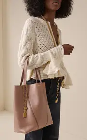 [Chloé] Spin Leather Tote Bag